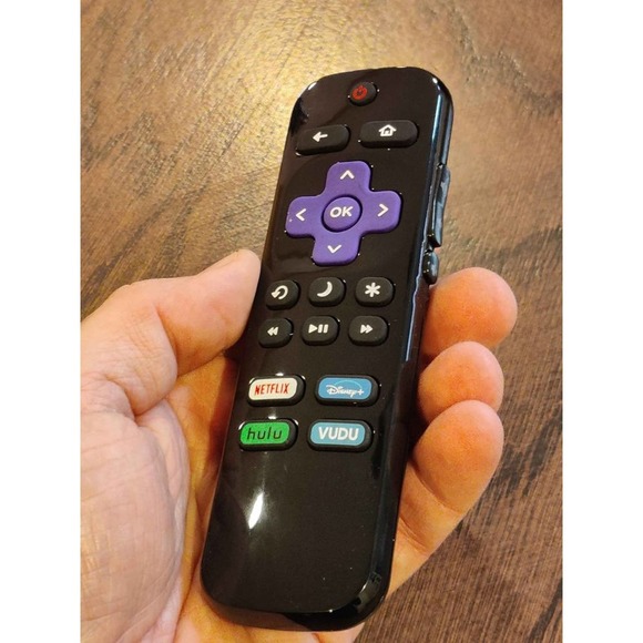 2 PACK Remotes for Roku TVs NEW TCL Sharp Hisense Onn Insignia Remote Control - Picture 2 of 6